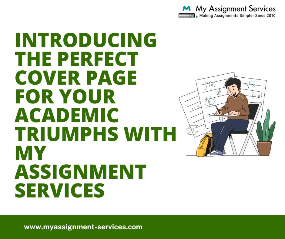 introducing the perfect cover page for your academic triumphs with my assignment services 52b00c60