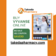 Buy Vyvanse Online [Quick Home Delivery] At Takedapharm