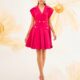 Party Wear Dresses for Women| Pink Dress | House of Fett