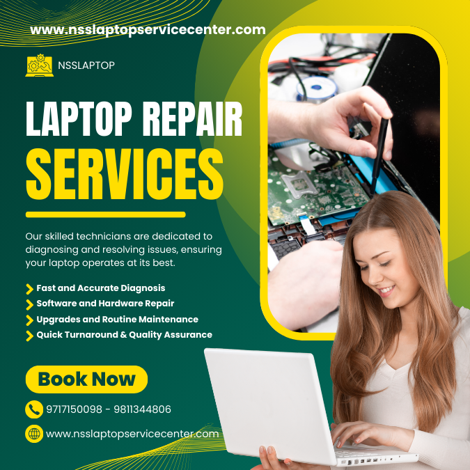 teal and yellow modern laptop repair services instagram post 3b926826