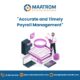 MAATROM ACCURACY AND TIMELINESS IN PAYROLL SERVICES