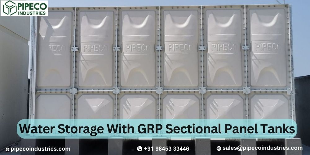 water storage with grp sectional panel tanks 89d72a76