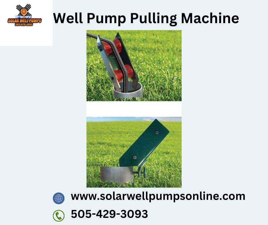 well pump pulling machine 078878db