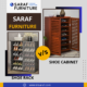 Saraf Furniture - Shoe Rack vs Shoe Box: Which is the Best Storage Solution for Your Shoes?