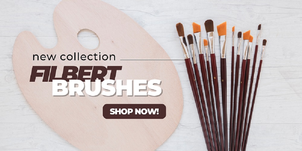 filbert brushes for acrylic painting 1 14c36ef9