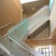 Choose the modern stairs glass railings to gain exclusive sophistication
