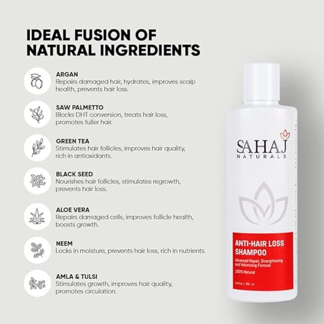 sahaj naturals hair growth shamp 72114216