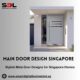 Stylish Main Door Designs for Singapore Homes