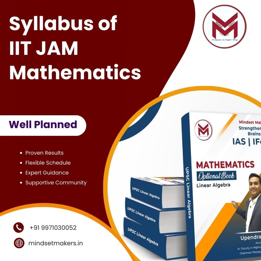 syllabus of iit jam mathematics 091bbf22