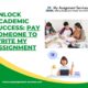 Unlock Your Academic Success with My Assignment Services!