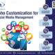 Zoho Customization for Social Media Management