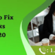 Best methods for dealing with Error 15222 While Updating Payroll