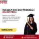 SVU WILP: SVU Wilp Program | Online Vidya