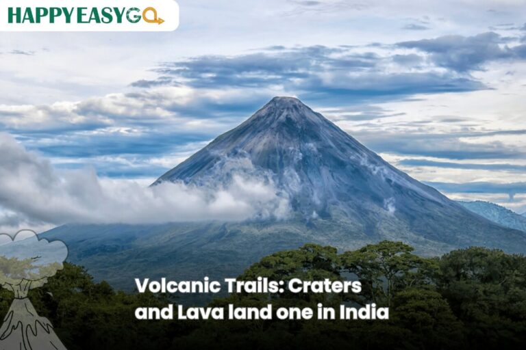 Volcanic Trails: Craters and Lava land one in India