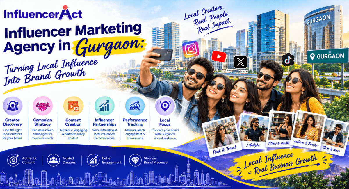 Influencer Marketing Agency in Gurgaon
Influencer Marketing Agency in Gurgaon