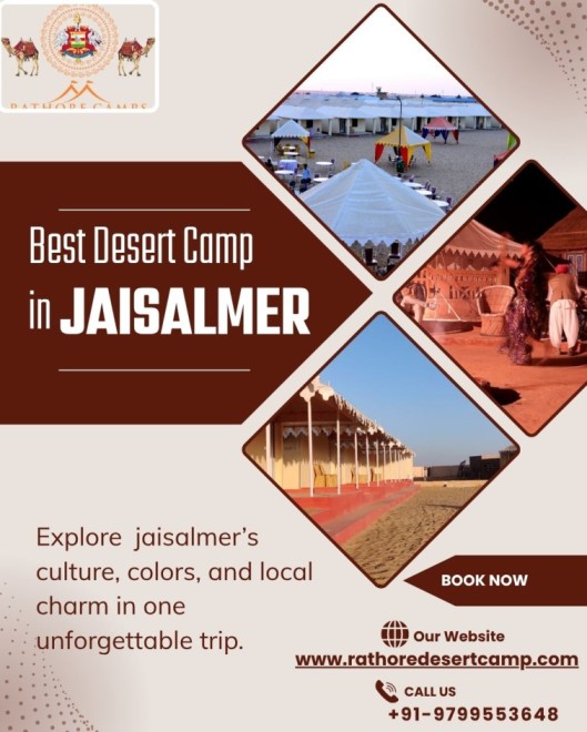 Best Desert Camp in Jaisalmer with Premium Desert Experiences