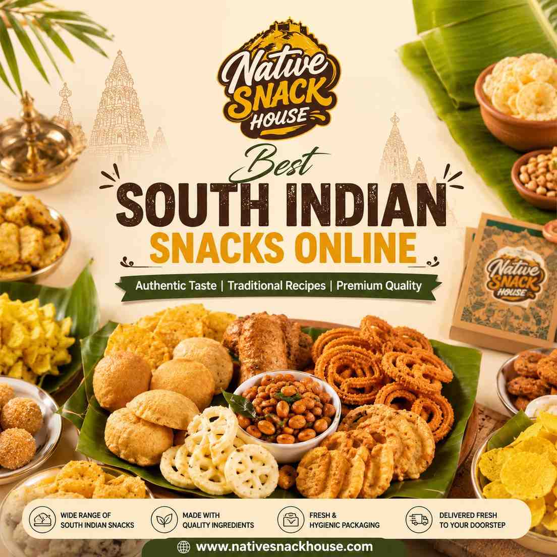 Taste Traditional Tamil Nadu Snacks Online