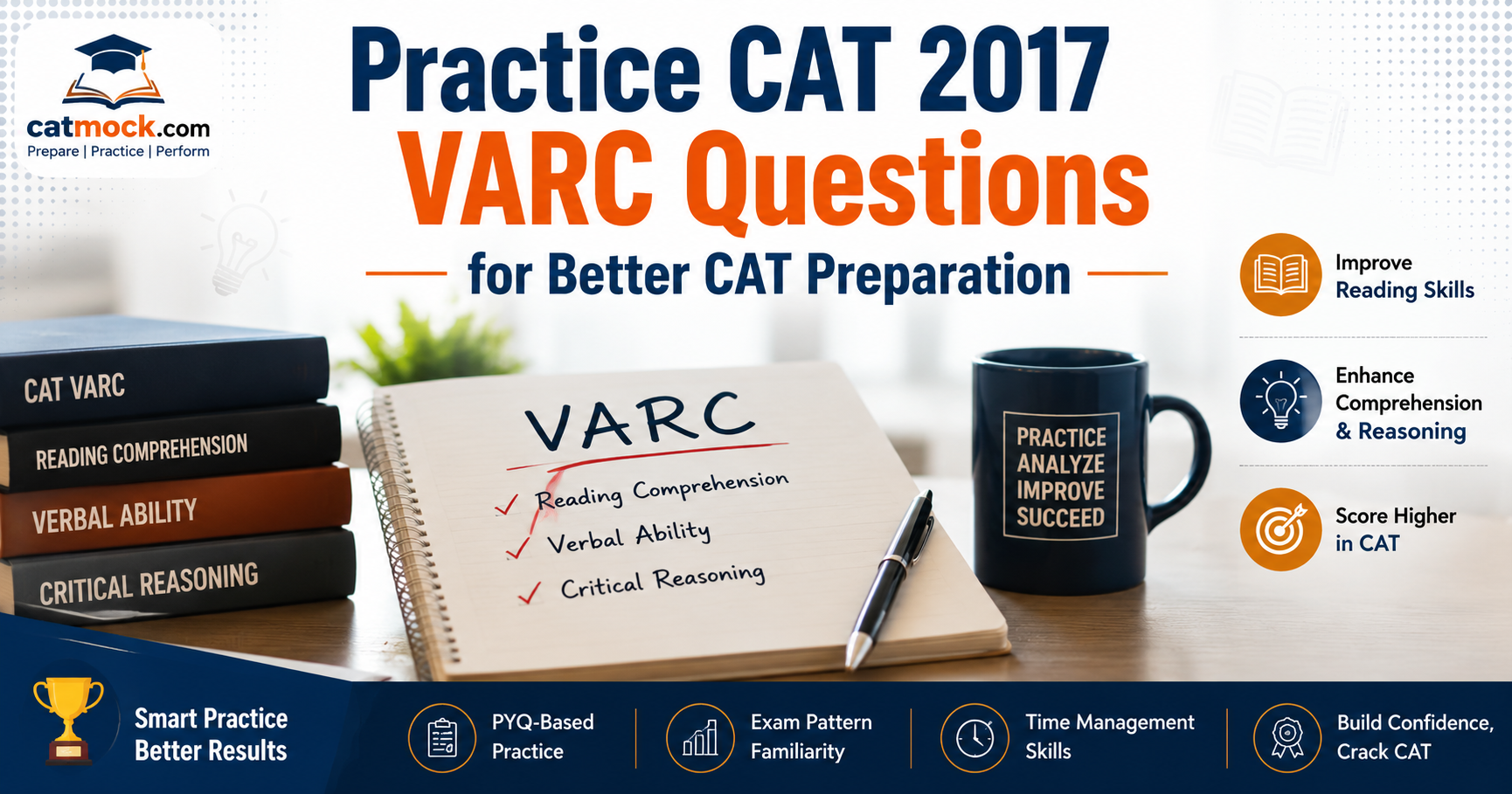 Practice CAT 2017 VARC Questions for Better CAT Preparation