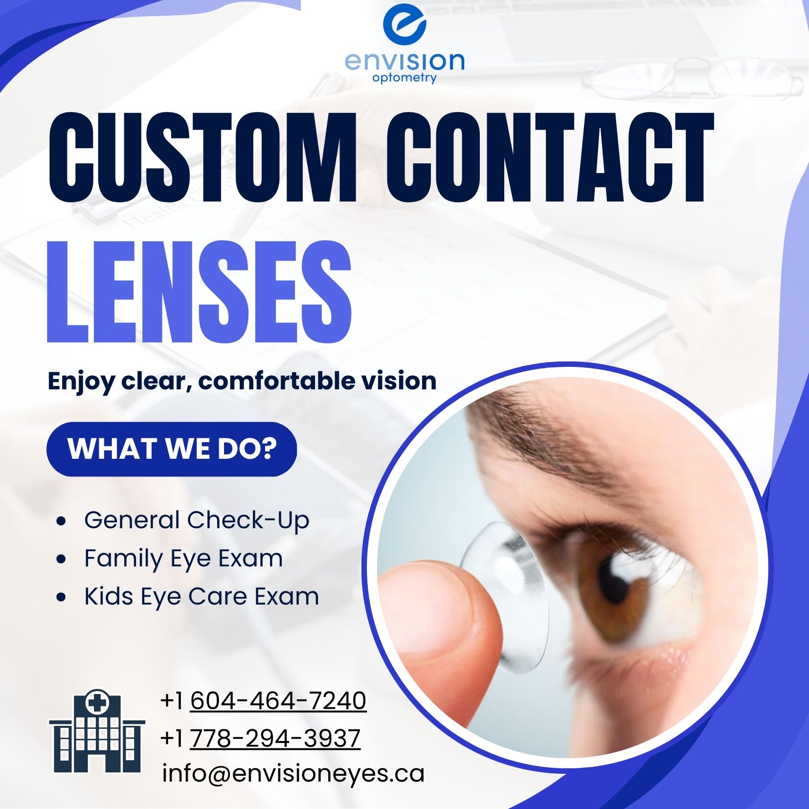 Professional Eye Exams & Vision Care in British Columbia