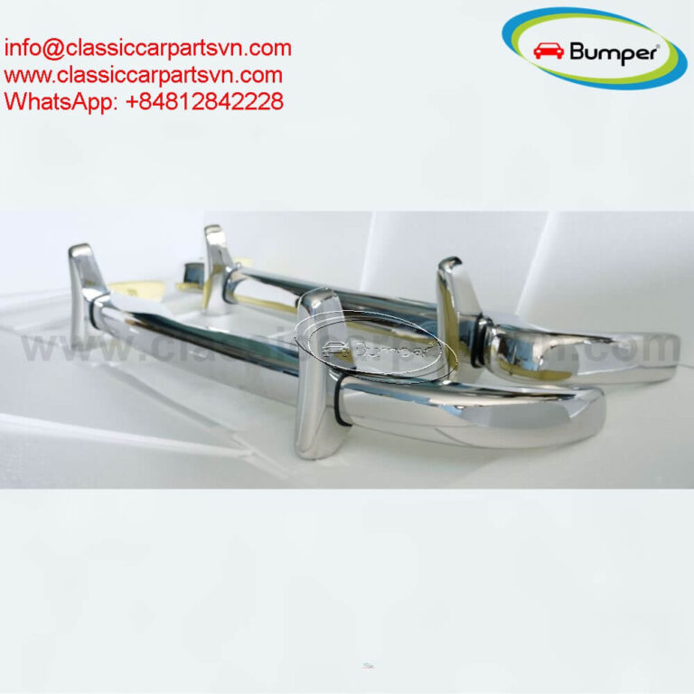 Mercedes Ponton 6-cylind W180 W128 Coupe Cabriolet bumpers (54-60)