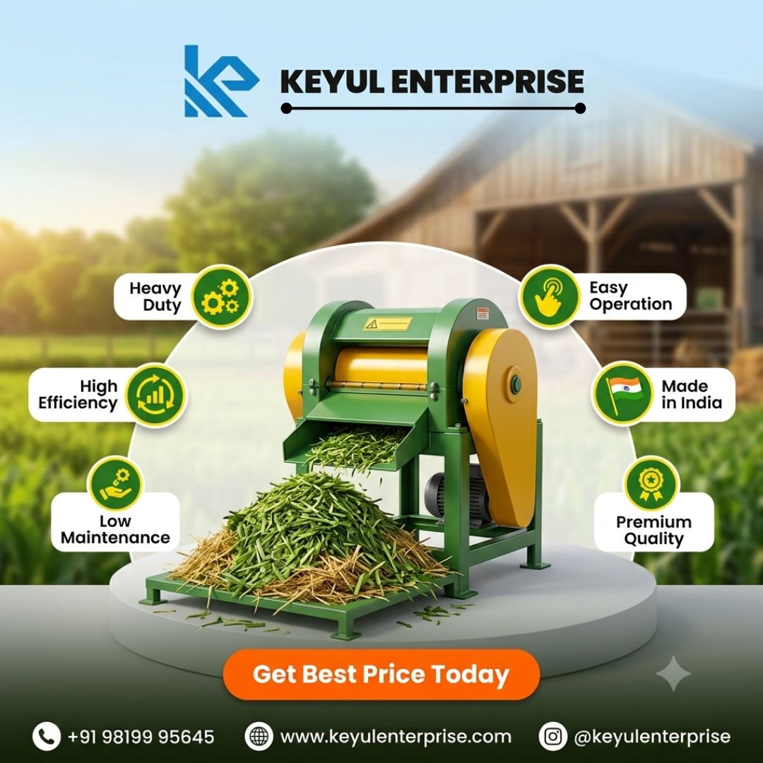 High-Performance Chaff Cutter Machine for Modern Dairy Farming