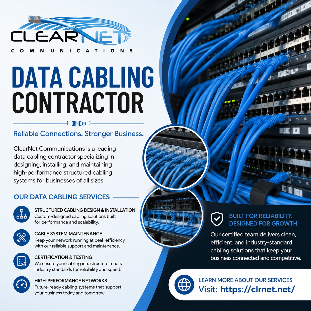 Why Choose a Professional Data Cabling Contractor for Your Business?