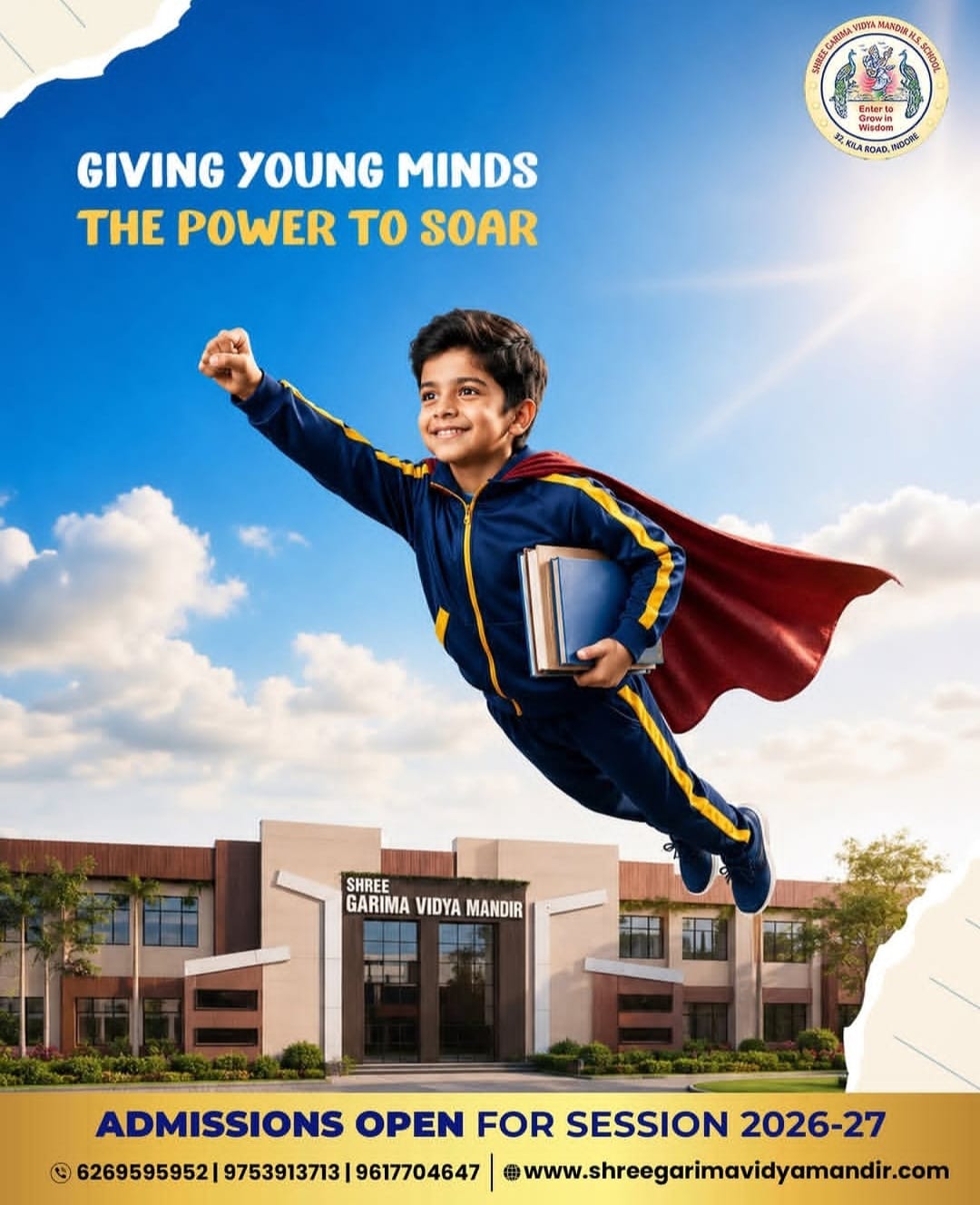 Mp board schools in indore- Shree garima vidya mandir