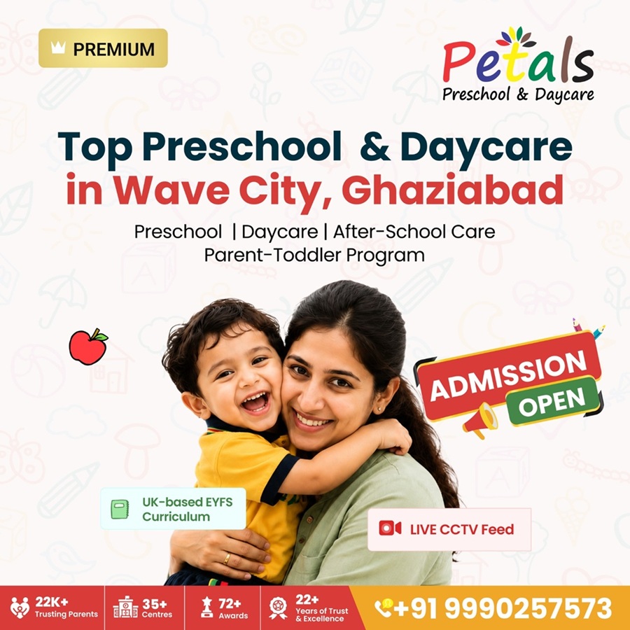 Petals Preschool Wave City | Daycare & Creche