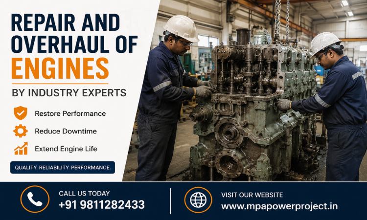 Repair and Overhaul of Engines by Industry Experts