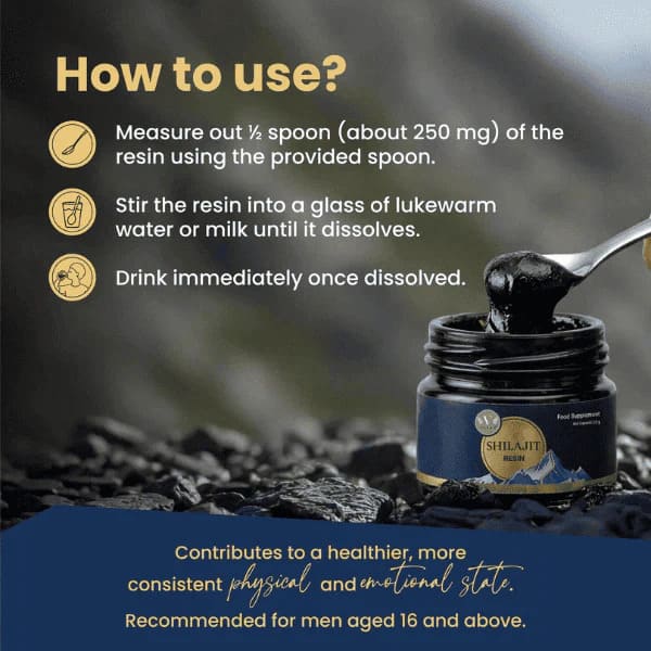 Vanan Herbal Shilajit Resin – Premium Ayurvedic Wellness Supplement