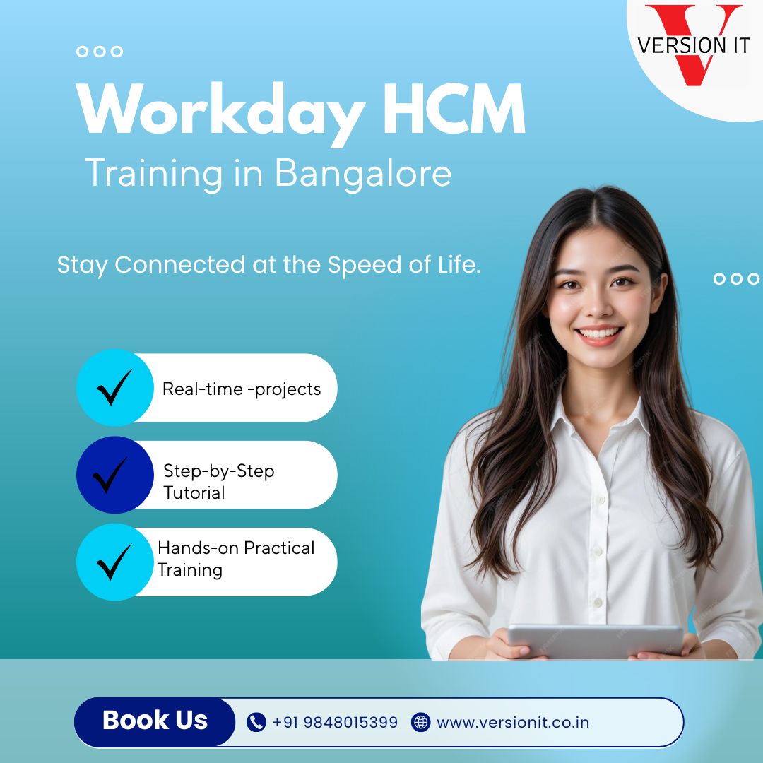 Learn Workday HCM Training in Bangalore with Expert Guidance