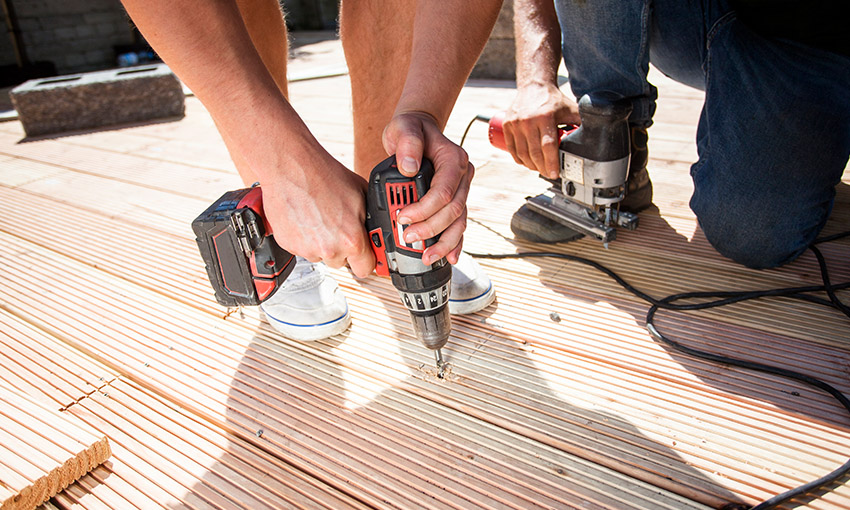 Outdoor Decking Installation Northampton – Digger Masters Ltd