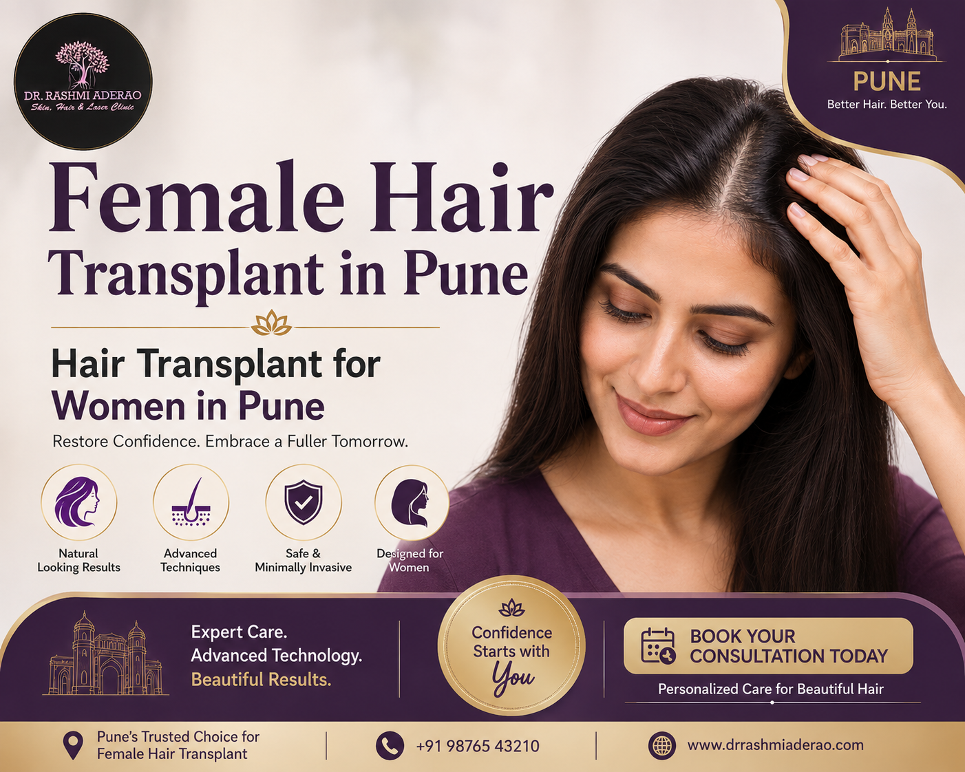 Best Skin & Hair Clinic in Pune | Dr. Rashmi Aderao