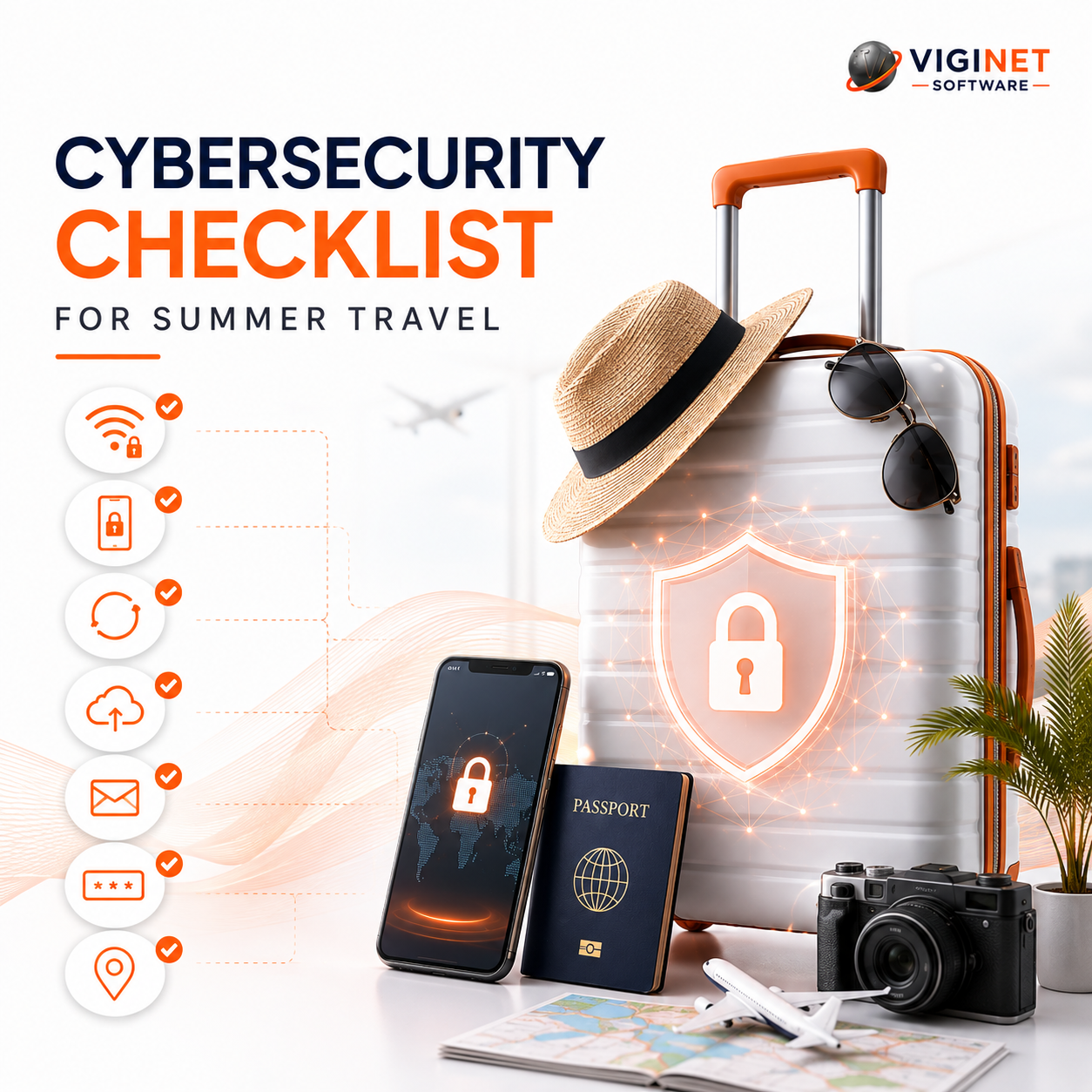 A Practical Cybersecurity Checklist for Summer Travel Guide