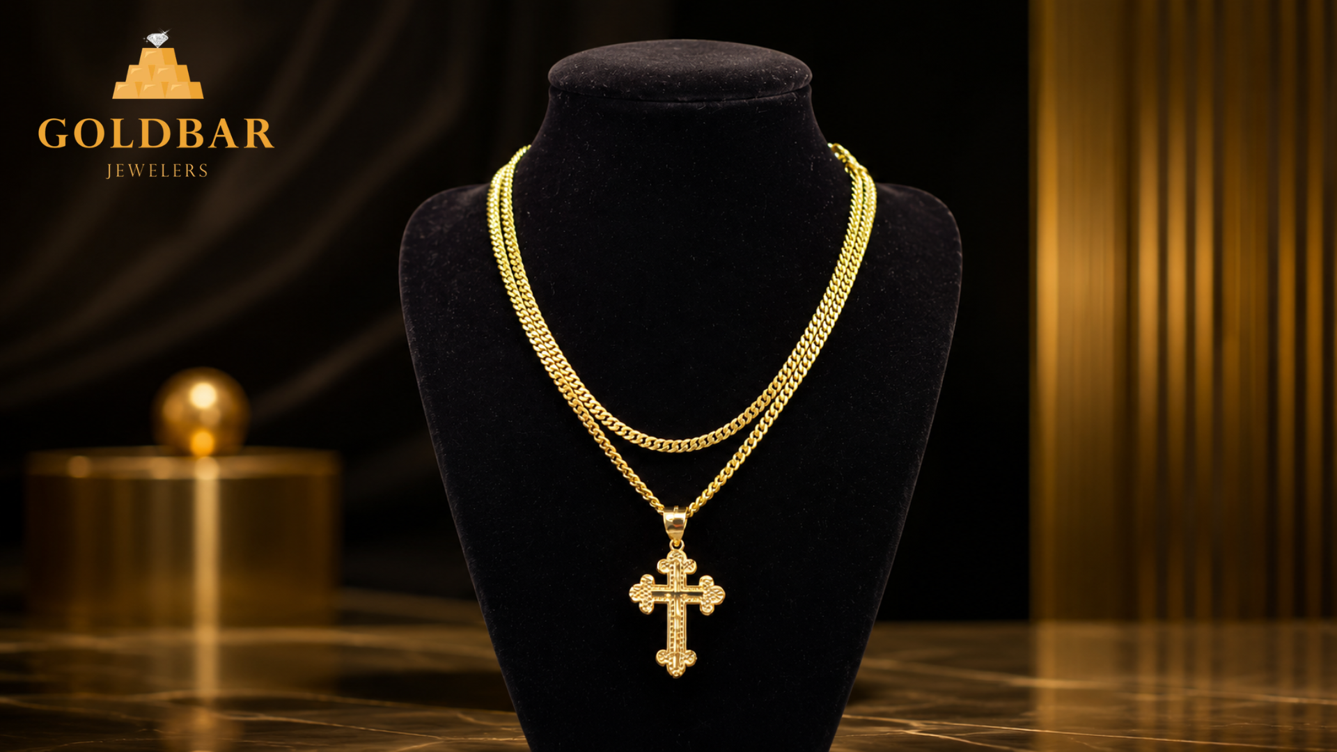 Buy 10k 14k Gold Chains in Texas USA-Gold Bar Jeweler