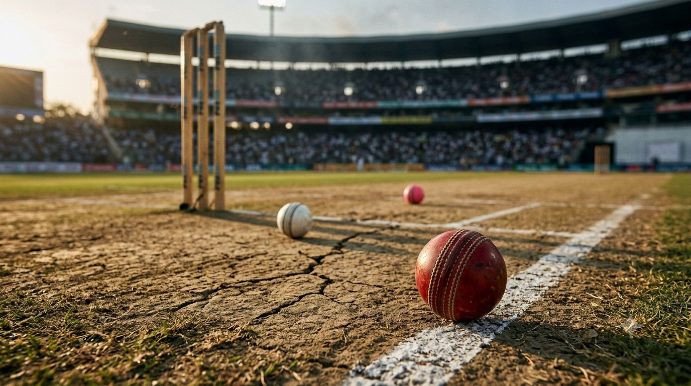 Types of Cricket Balls: Understanding Red, White & Pink Ball Uses