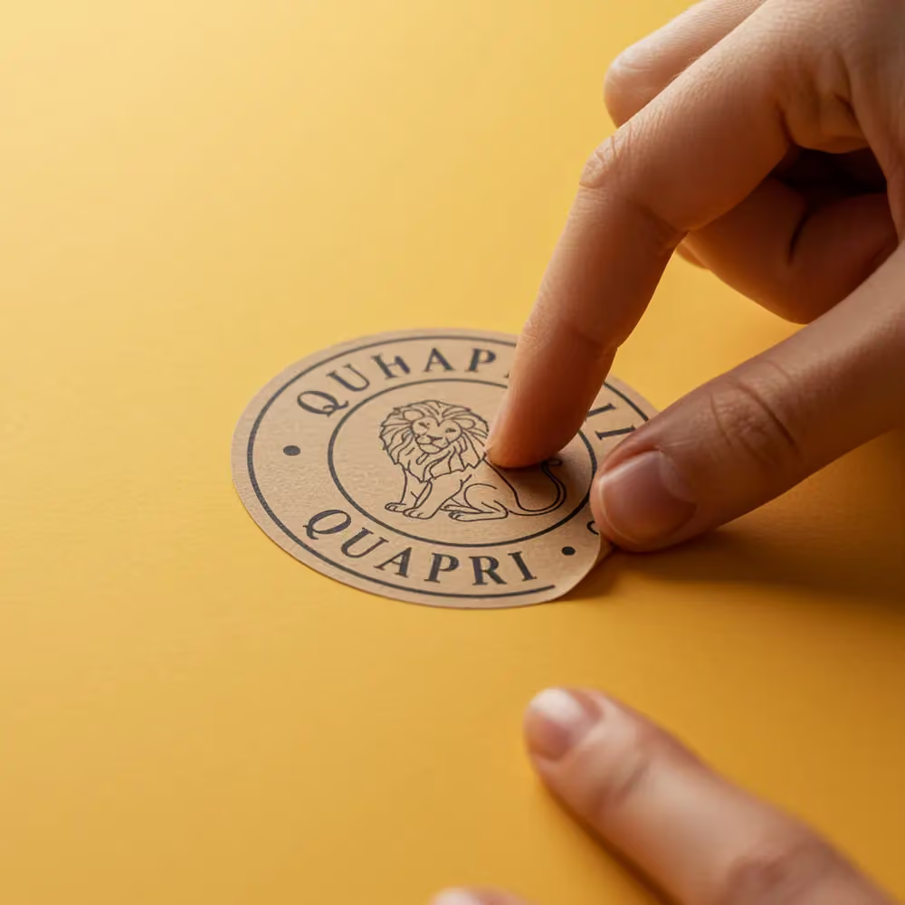 Kraft Paper Stickers