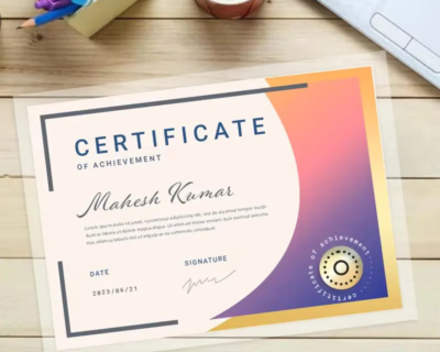 Pouch-Laminated-Certificates