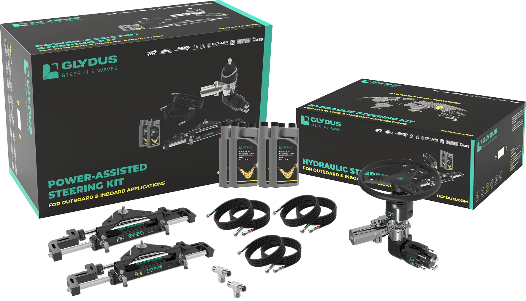 Glydus | Trusted Power-Assisted Boat Steering Manufacturer
