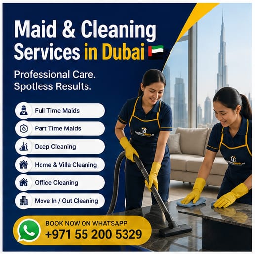 Full Time Maids in Dubai