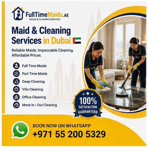 Full Time Maids in Dubai