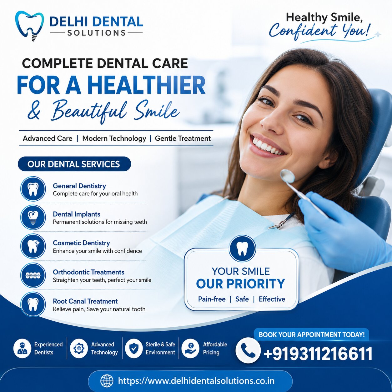 Best Dentist & Dental Clinic in Delhi | Dental Solutions