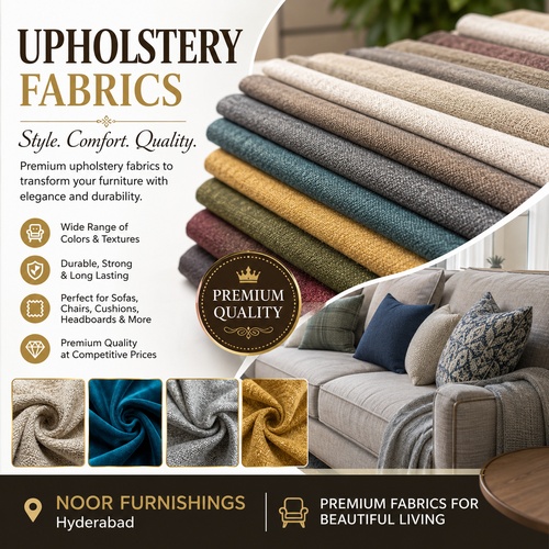 Premium Upholstery Fabrics in Hyderabad 🛋️