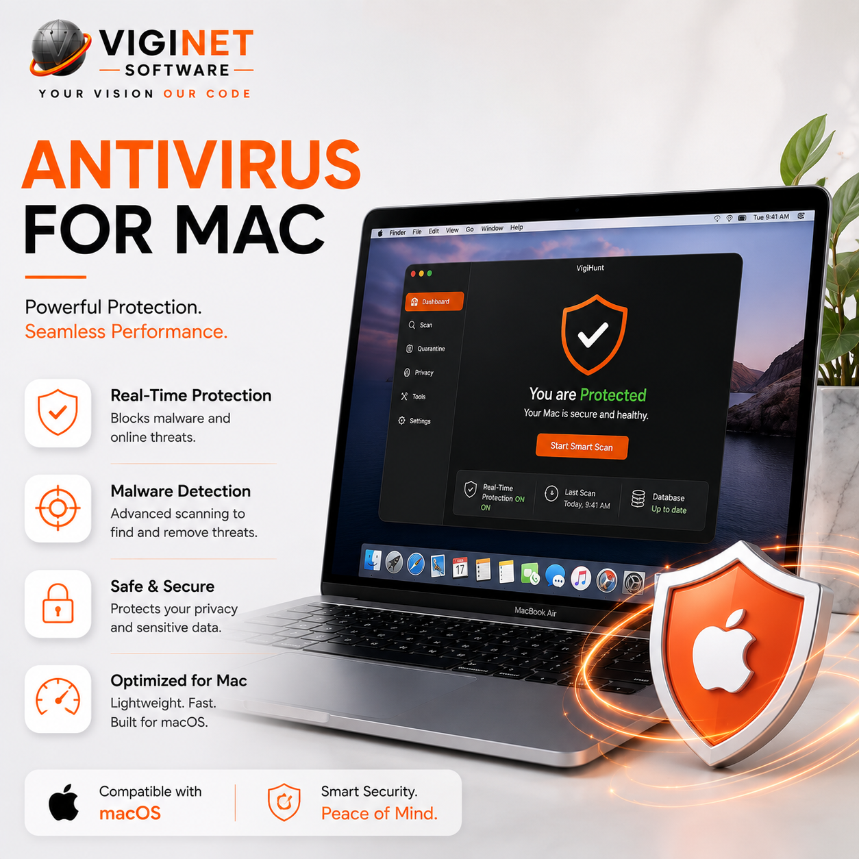 Explore Viginet Antivirus for Mac for Your Device