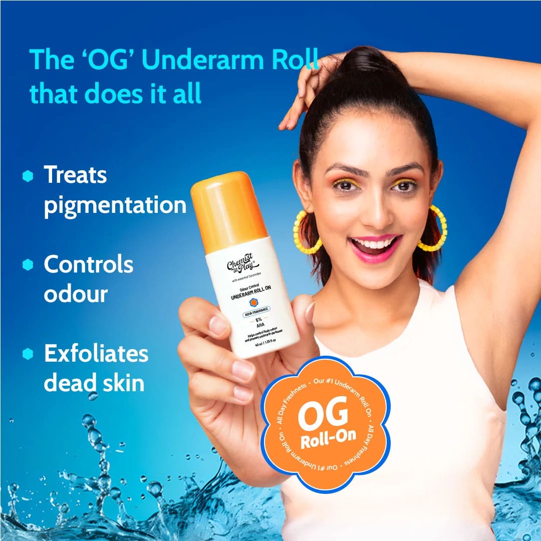 Underarm Roll On for Women for Long-Lasting Freshness