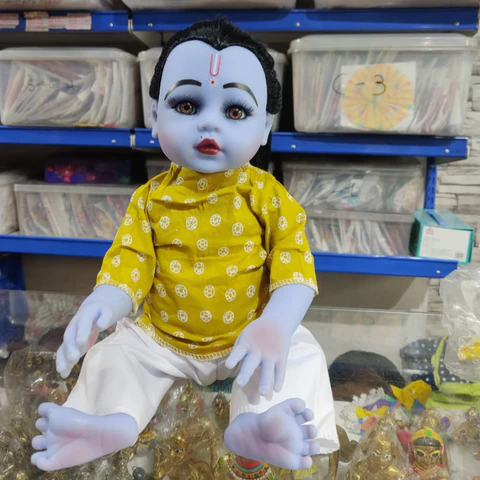 Buy Silicon Ladoo Gopal in Ahmedabad from Shree Chamunda Pujapa at the Best Silicone Laddu Gopal Price