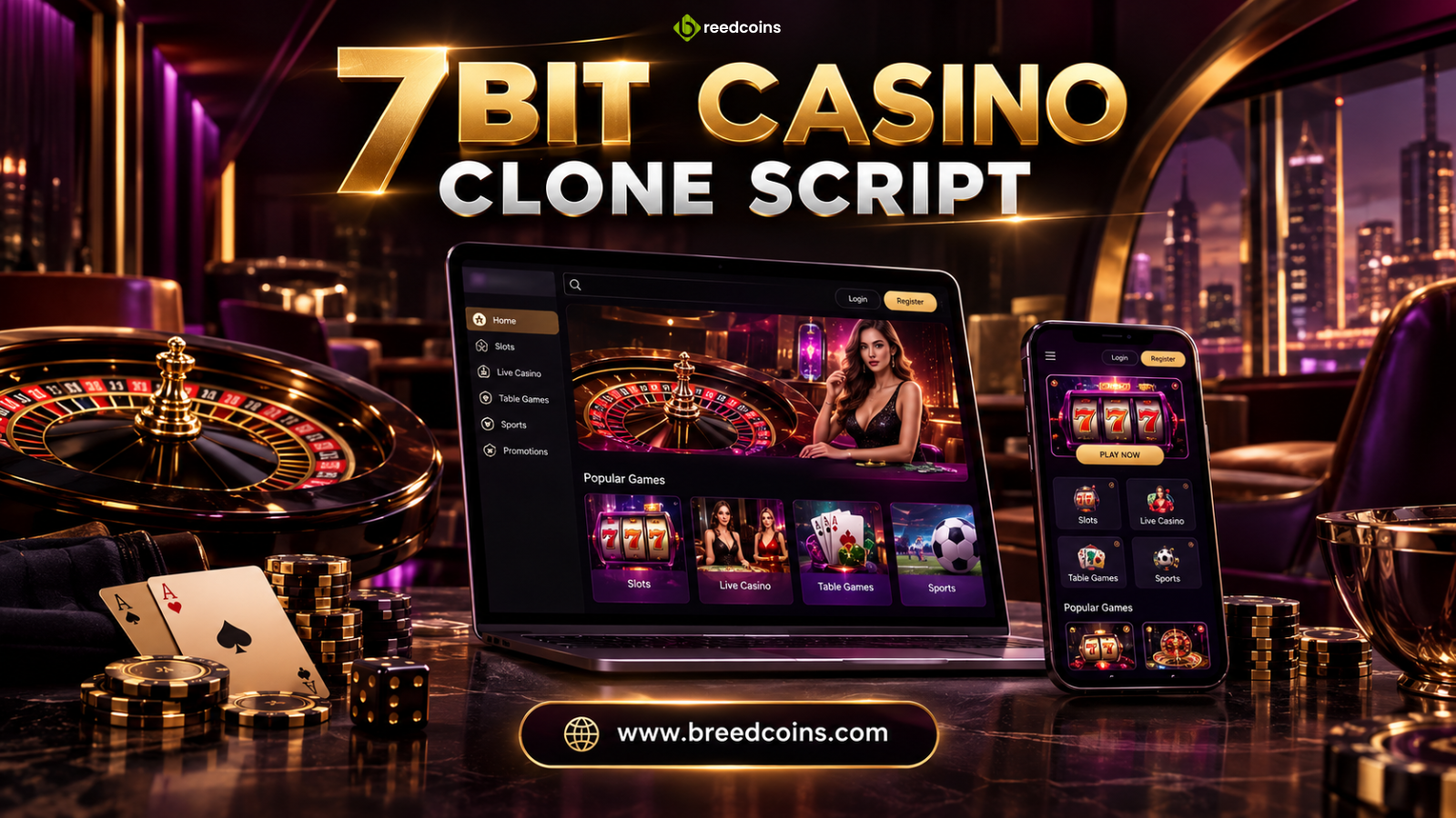 7bit Casino Clone Script for Enterprise-Grade iGaming Platform Infrastructure