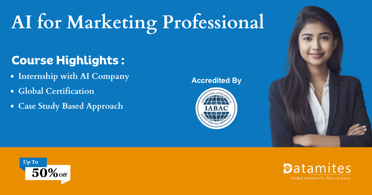 DataMites AI in Marketing Course