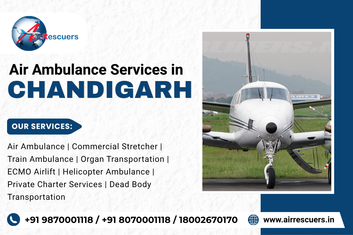Air Ambulance Services in Chandigarh for Safe and Coordinated Patient Transfer