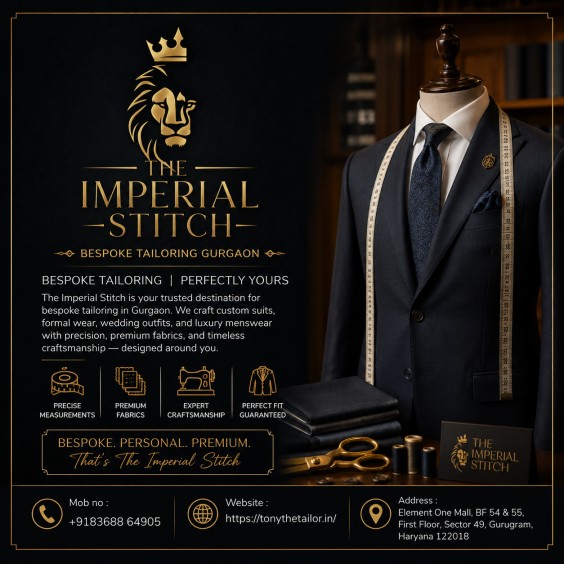 Bespoke Tailor in Gurgaon | The Imperial Stitch